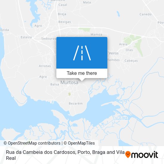 Rua da Cambeia dos Cardosos map