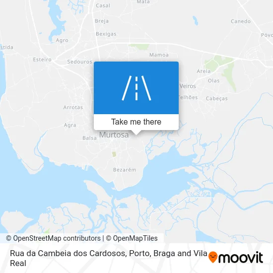 Rua da Cambeia dos Cardosos map
