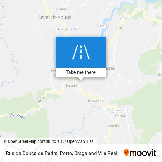 Rua da Bouça da Pedra map