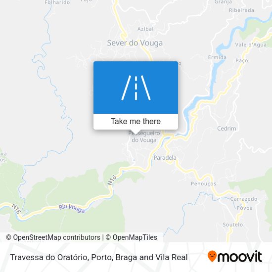 Travessa do Oratório map