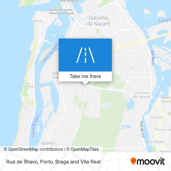 Rua de Ílhavo map