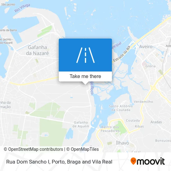 Rua Dom Sancho I map