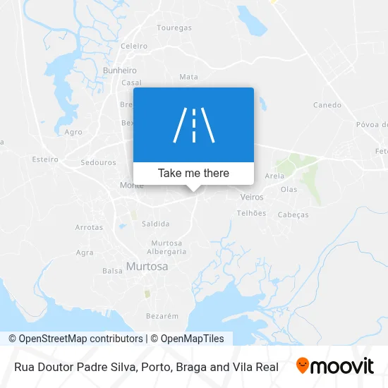 Rua Doutor Padre Silva map