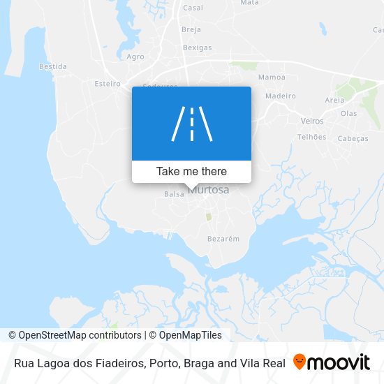 Rua Lagoa dos Fiadeiros map