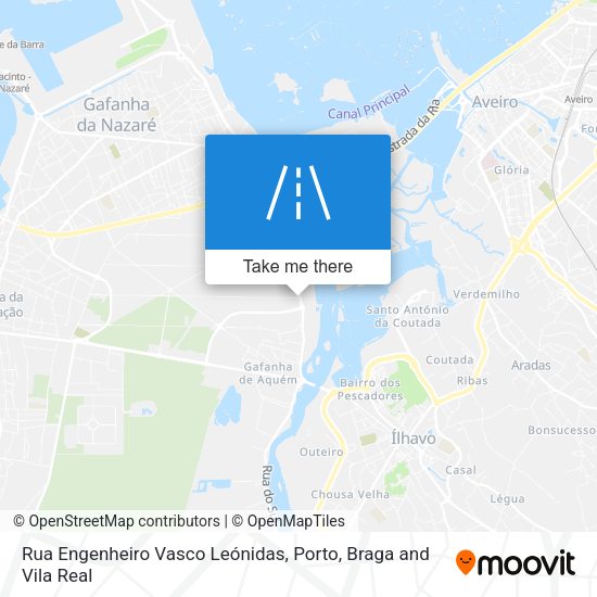 Rua Engenheiro Vasco Leónidas mapa
