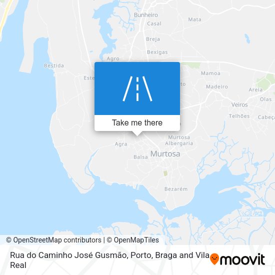 Rua do Caminho José Gusmão map