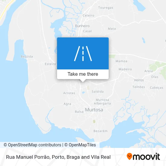 Rua Manuel Porrão map
