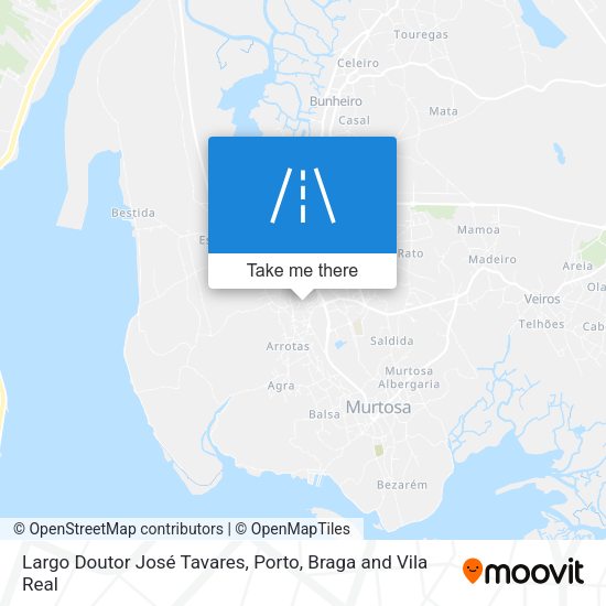 Largo Doutor José Tavares map