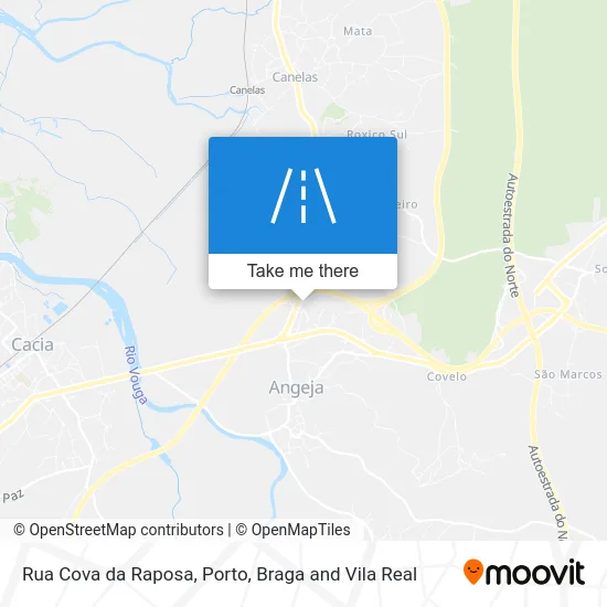 Rua Cova da Raposa map