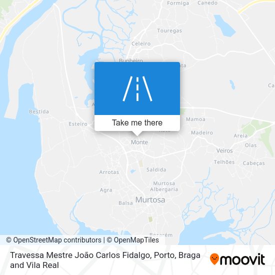 Travessa Mestre João Carlos Fidalgo map