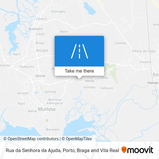 Rua da Senhora da Ajuda map