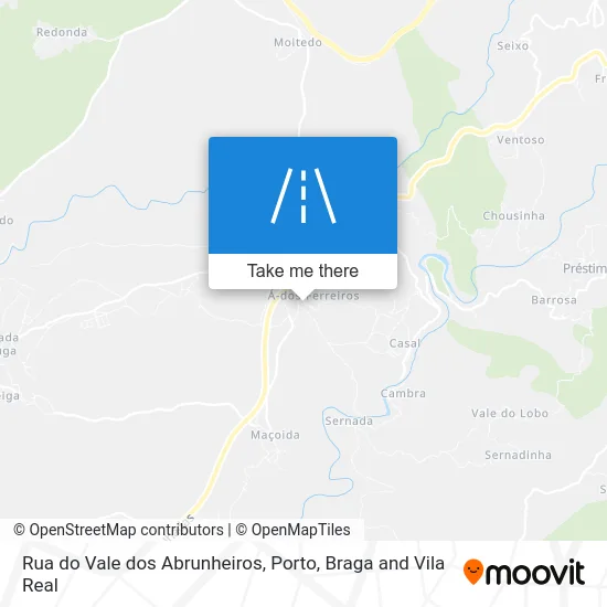 Rua do Vale dos Abrunheiros map
