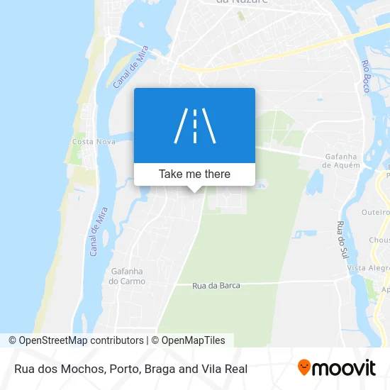 Rua dos Mochos map