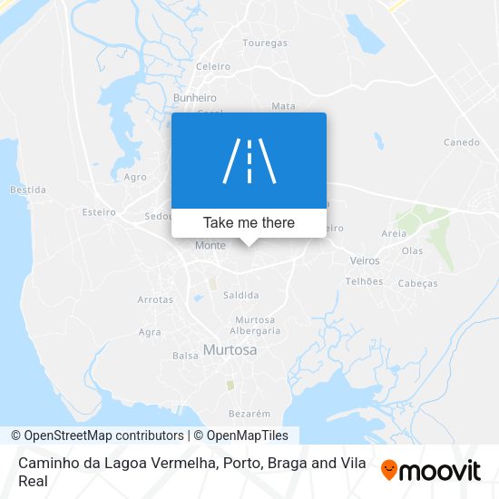 Caminho da Lagoa Vermelha map