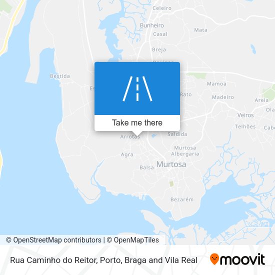Rua Caminho do Reitor map