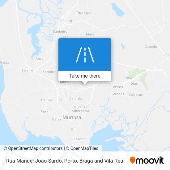 Rua Manuel João Sardo map