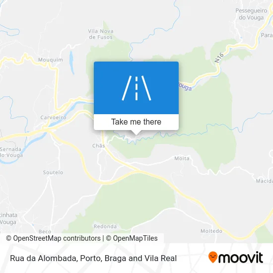 Rua da Alombada map