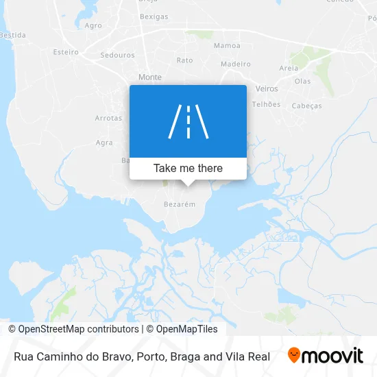 Rua Caminho do Bravo map