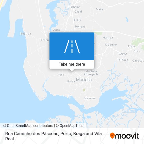 Rua Caminho dos Páscoas map