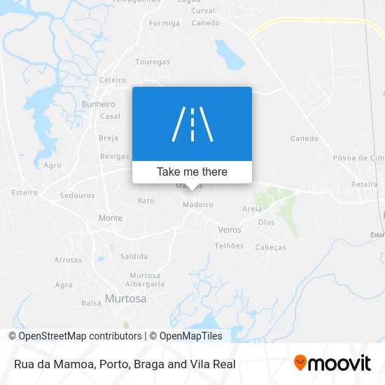 Rua da Mamoa map