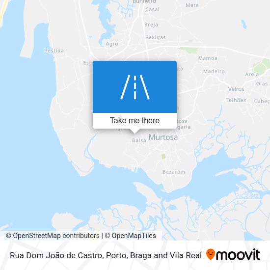 Rua Dom João de Castro map