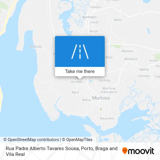 Rua Padre Alberto Tavares Sousa map