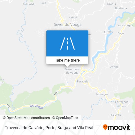 Travessa do Calvário map