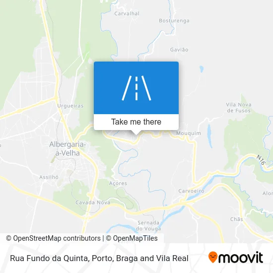 Rua Fundo da Quinta map