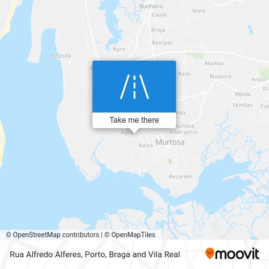 Rua Alfredo Alferes map