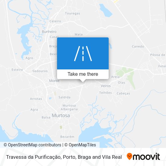 Travessa da Purificação mapa