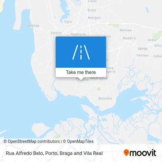 Rua Alfredo Belo map