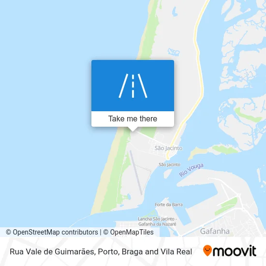 Rua Vale de Guimarães map