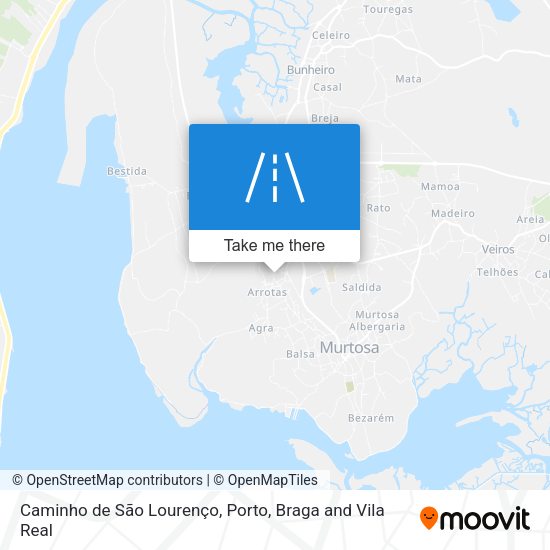 Caminho de São Lourenço map
