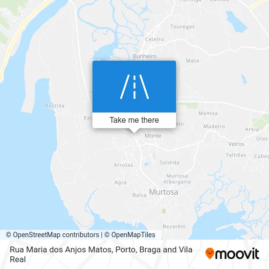 Rua Maria dos Anjos Matos map