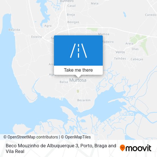 Beco Mouzinho de Albuquerque 3 mapa