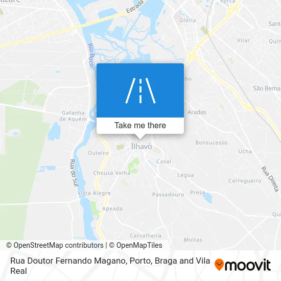 Rua Doutor Fernando Magano map