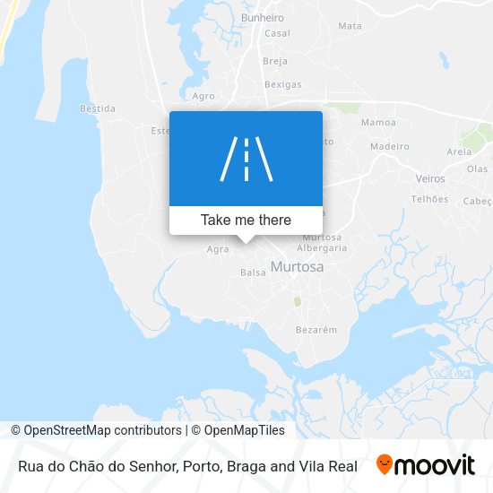 Rua do Chão do Senhor map