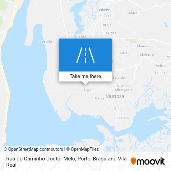 Rua do Caminho Doutor Melo map