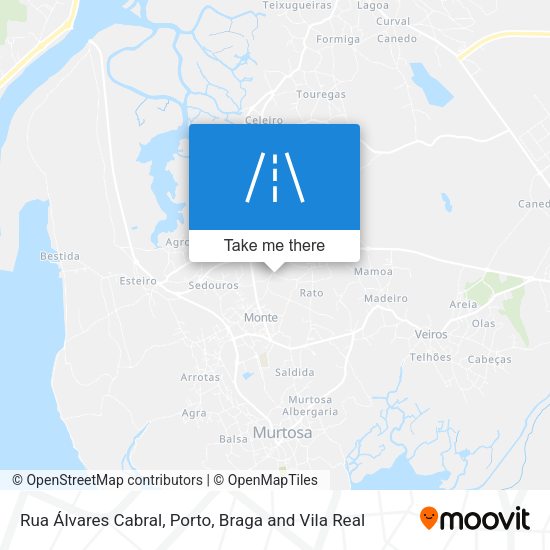 Rua Álvares Cabral map