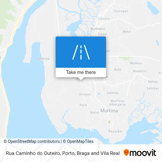 Rua Caminho do Outeiro map