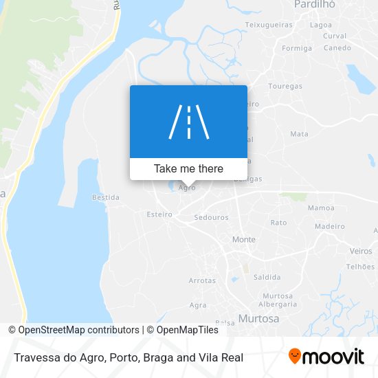 Travessa do Agro mapa