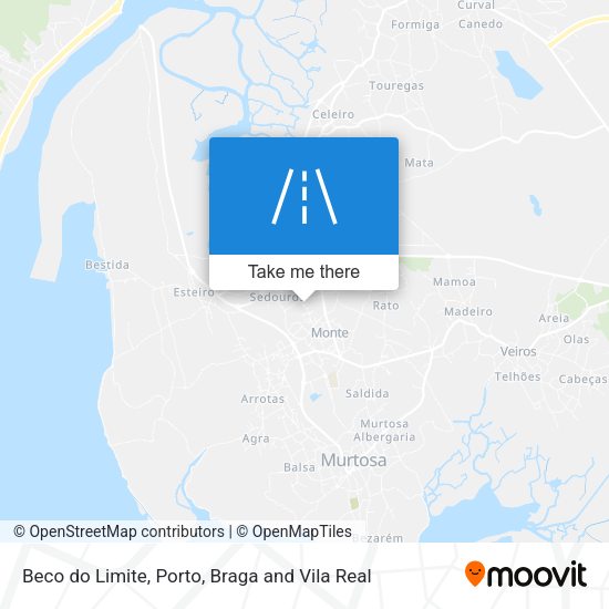 Beco do Limite mapa