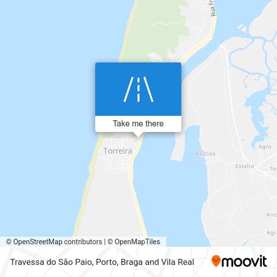 Travessa do São Paio mapa