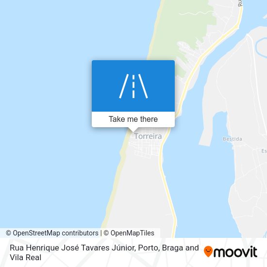 Rua Henrique José Tavares Júnior map