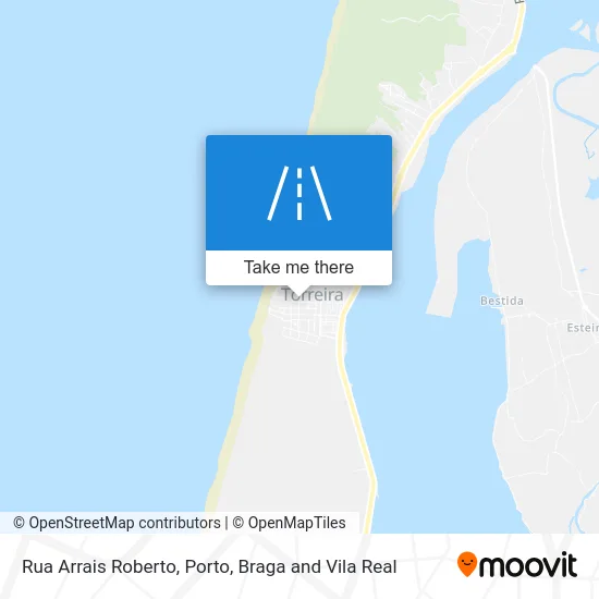 Rua Arrais Roberto map