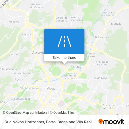 Rua Novos Horizontes map