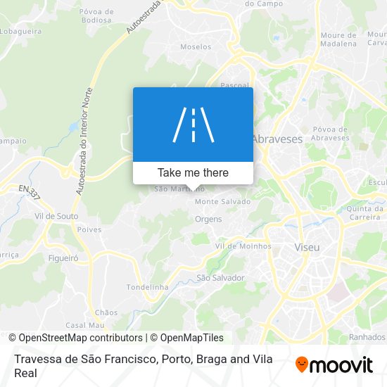 Travessa de São Francisco map