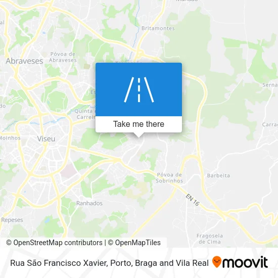 Rua São Francisco Xavier map