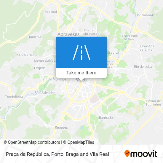 Praça da República map
