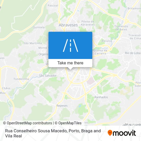 Rua Conselheiro Sousa Macedo map